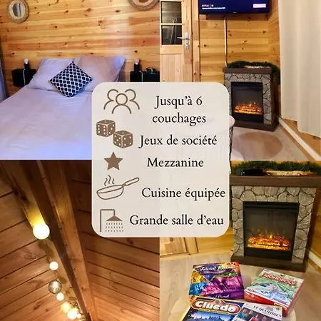 Le Chalet Avec Jacuzzi Privatif Nargis Buitenkant foto